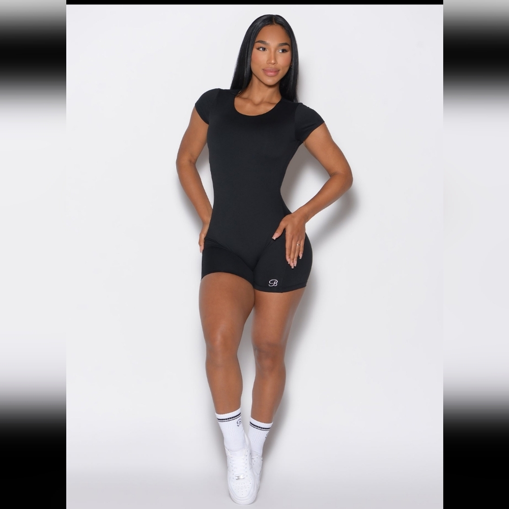 Bombshell OPEN BACK TEE BODYSUIT $125.00 SHORT New With Tags - Picture 4 of 7